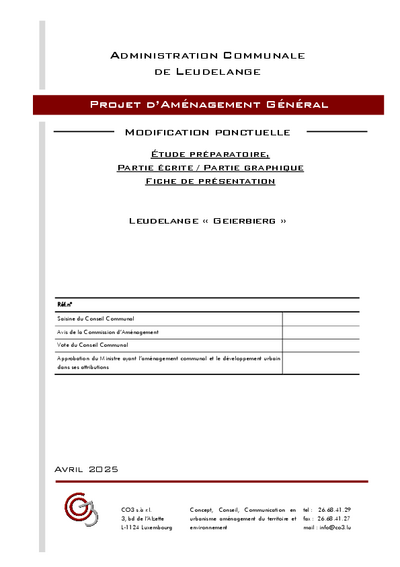 PAG MoPO Leudelange Geierbierg