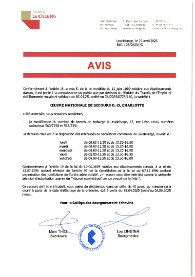 Avis Lotterie Nationale