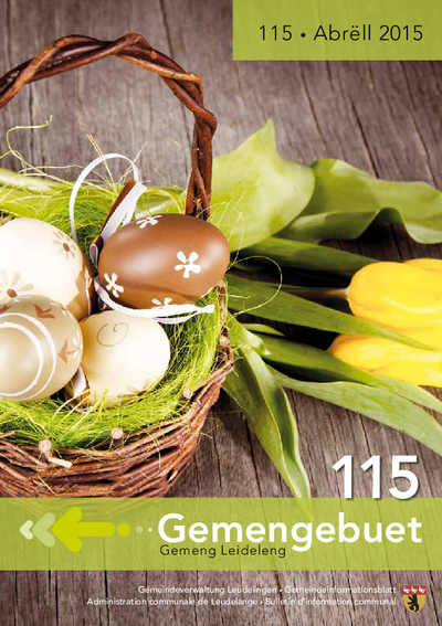 Gemengebuet #115 – Avril 2015
