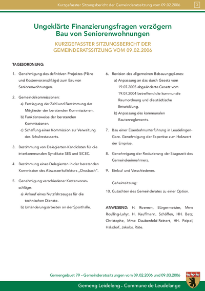 Gemengebuet #79 (2006)