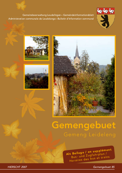 Gemengebuet #85 (2007)