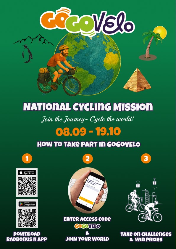 Leudelange participe à la campagne  GoGo VELO